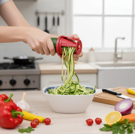 2 Cortadores Espiralizador De Verduras Y Vegetales Vegitrim