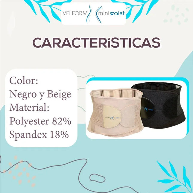 Faja Prenda moldeadora - Velform Mini Waist TvnovedadesT