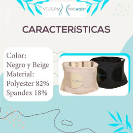 Prenda moldeadora - Velform Mini Waist Set