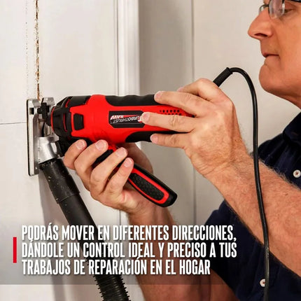 Herramienta multifuncional, sierra, caladora, cortadora Turbo Thrust Saw - TV NOVEDADES TV