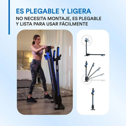 Caminadora, trotadora plegable y portátil con sensores inteligentes i Walk Pro