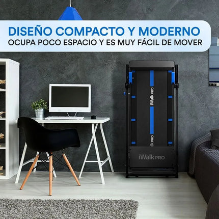 Caminadora, trotadora plegable y portátil con sensores inteligentes i Walk Pro