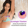 Depilador de Raiz, Facial y Corporal Wizzit Titanium Fácil Rápido y Portátil TVnovedadesTV