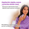 Depilador de Raiz, Facial y Corporal Wizzit Titanium Fácil Rápido y Portátil TVnovedadesTV