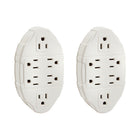 2 Prácticas regletas eléctricas de 6 tomas - TV NOVEDADES TV