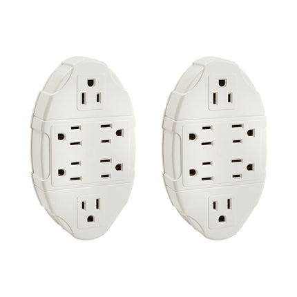 2 Prácticas regletas eléctricas de 6 tomas - TV NOVEDADES TV