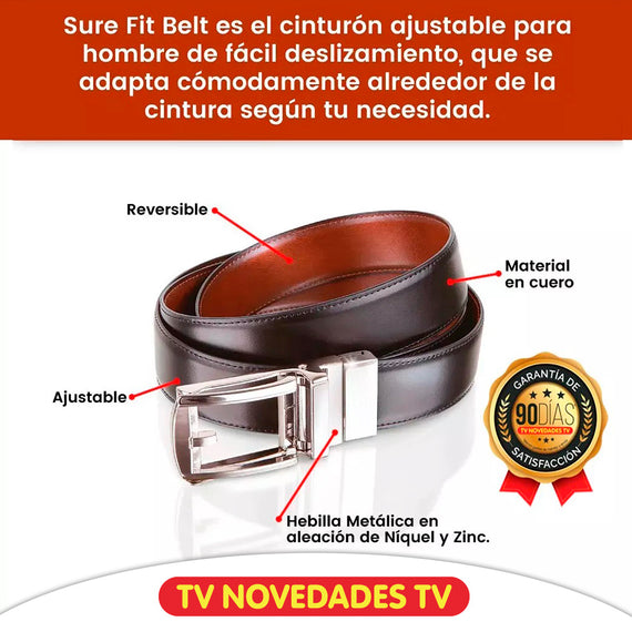 Correa Cinturón Reversible Sure Fit Belt