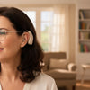 Audífonos para personas mayores Power Ear. Permite regular los sonidos altos y bajos. Producto aprobado por la FDA de Estados Unidos