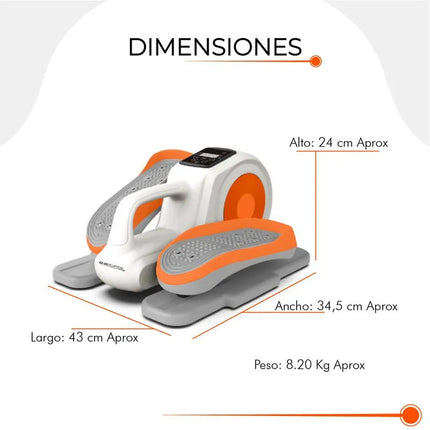 Ejercitador multifuncional de piernas, rodillas y tobillos  Ez-Go Elliptical - TV NOVEDADES TV