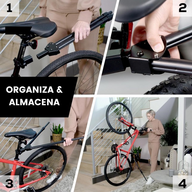 Soporte Vertical para Bicicletas Bike Nook Go + Rack TV NOVEDADES TV