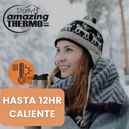 Vaso termo para bebidas frías o calientes Starlyf Amazing Thermo