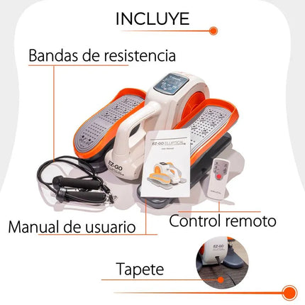 Ejercitador multifuncional de piernas, rodillas y tobillos  Ez-Go Elliptical - TV NOVEDADES TV