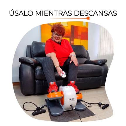 Ejercitador multifuncional de piernas, rodillas y tobillos  Ez-Go Elliptical - TV NOVEDADES TV