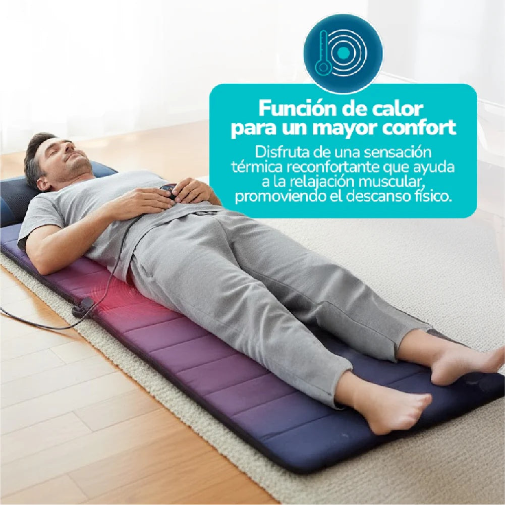 Colchoneta Eléctrica Para Masaje Completo Con Calor - Theramed Smart