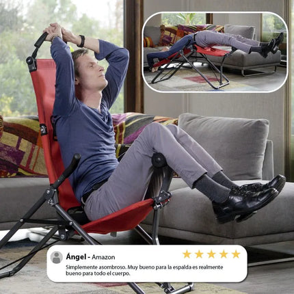 Silla de estiramiento para el cuerpo Backlounge - TV NOVEDADES TV
