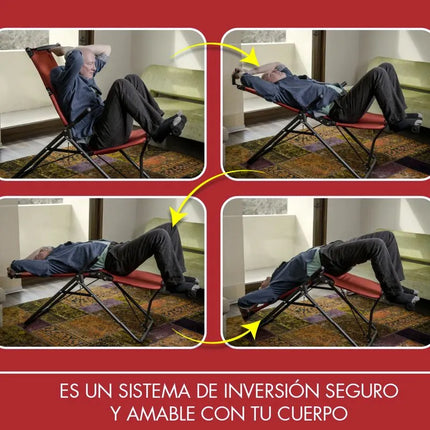 Silla de estiramiento para el cuerpo Backlounge - TV NOVEDADES TV