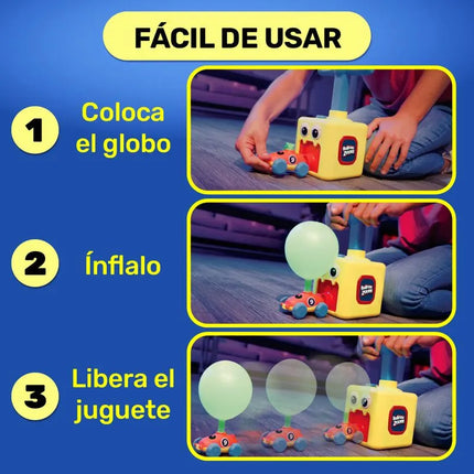 Kit de juguetes impulsados por globos Balloon Zoom - TV NOVEDADES TV