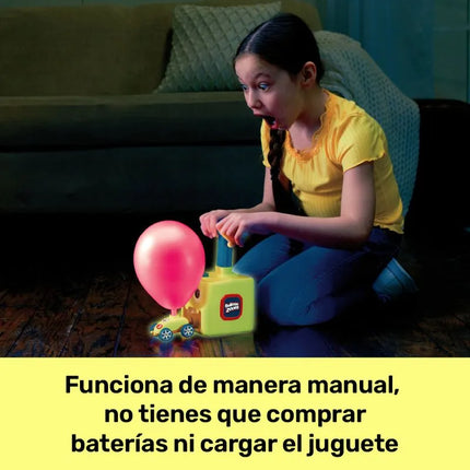 Kit de juguetes impulsados por globos Balloon Zoom - TV NOVEDADES TV
