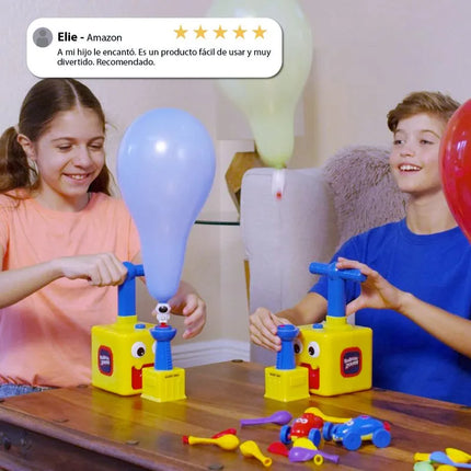 Kit de juguetes impulsados por globos Balloon Zoom - TV NOVEDADES TV