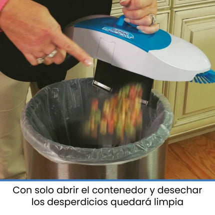 Barredora escoba rotatoria sin cables ni baterías Hurricane Spin Broom - TV NOVEDADES TV