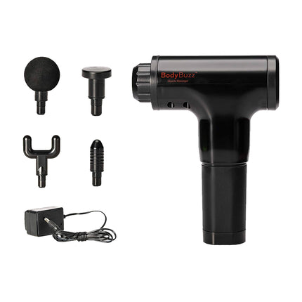 Pistola masajeador eléctrico portátil de tejido profundo Body Buzz Massager - TV NOVEDADES TV