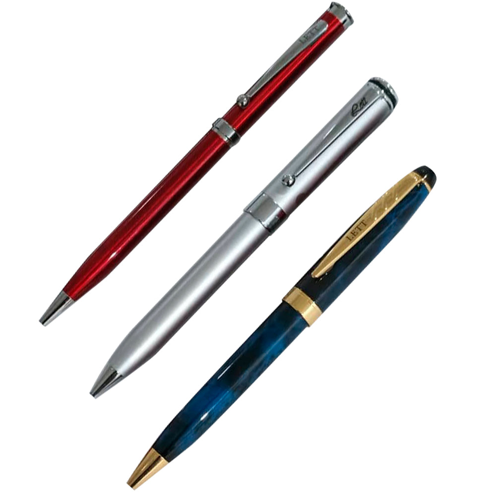 El Mejor Regalo Para Estas Navidades, 3 Bolígrafos De Lujo Con Estuche Combo Ultra