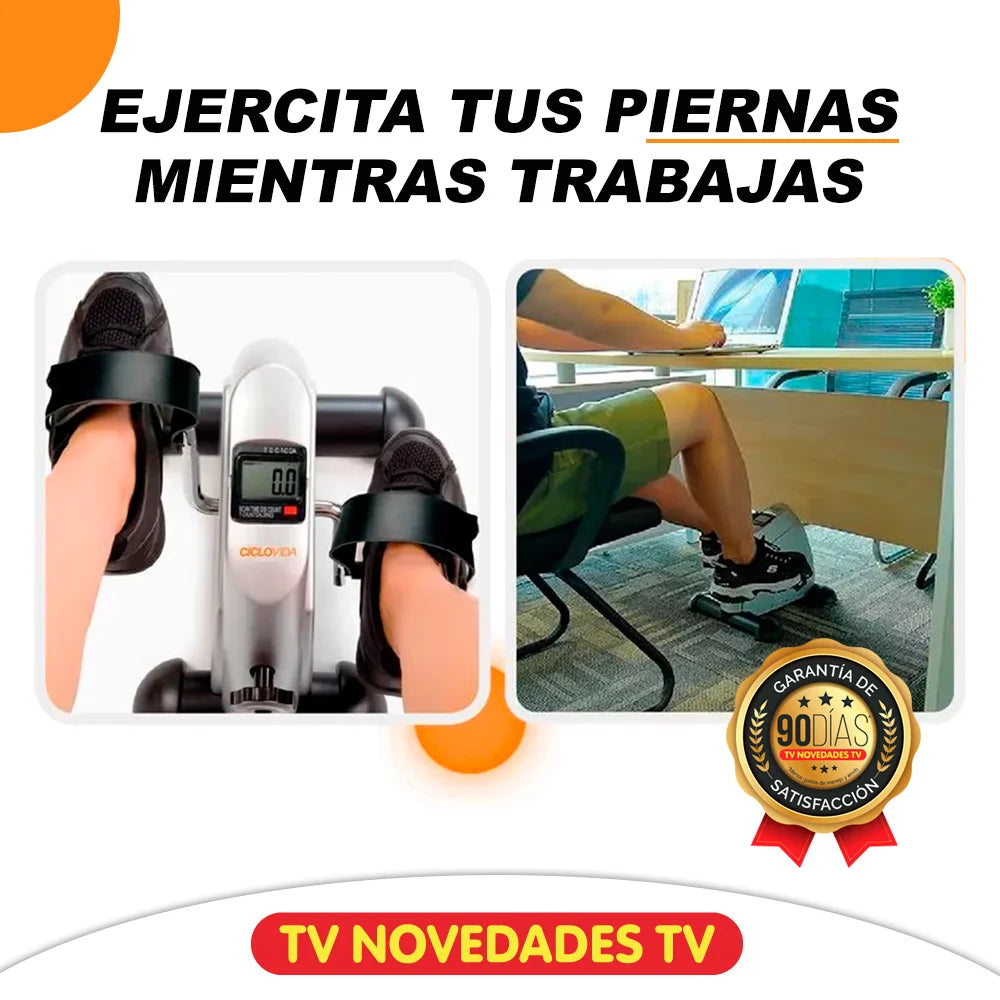 2 en 1 mini bicicleta estática para brazos y piernas Ciclovida By GymTrek