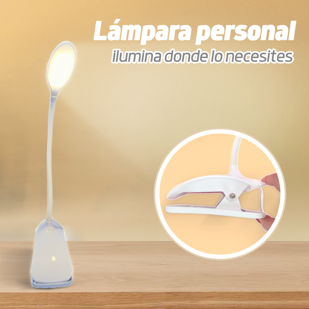 Lampara personal con clip y conexion usb - Clip Lamp TV NOVEDADES TV