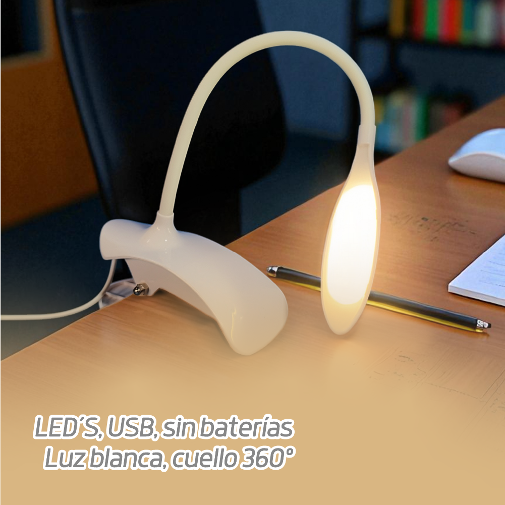 Lampara personal con clip y conexion usb - Clip Lamp TV NOVEDADES TV