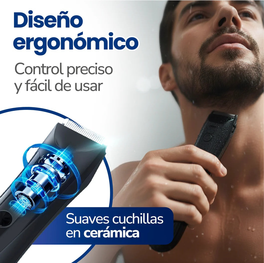 Afeitadora corporal versátil para un afeitado suave y preciso - Corpo Liscio Body Groomer