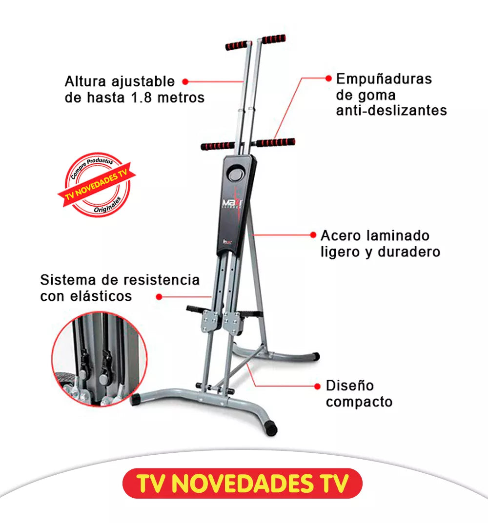 Escaladora Vertical Ejercicio Aeróbico Y Cardio Maxi Climber