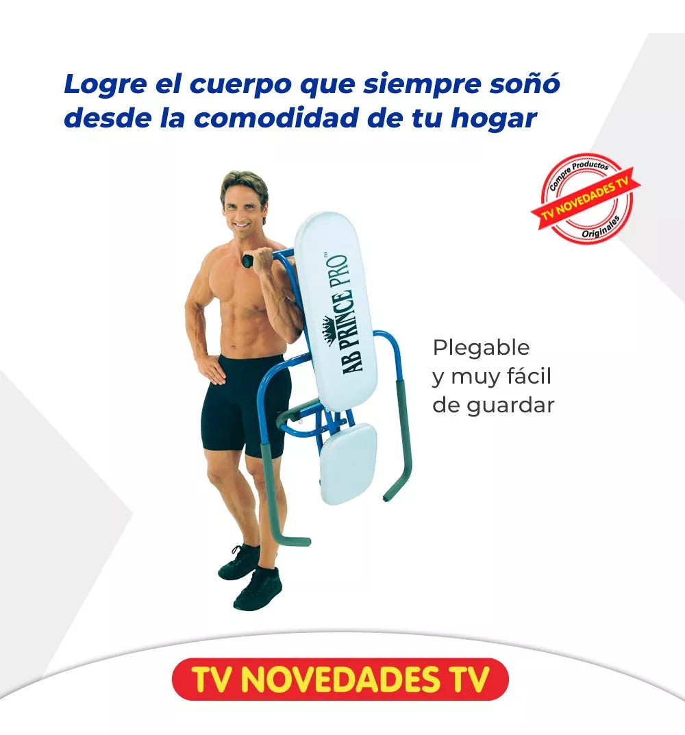 Máquina que Tonifica Todos los Abdominales Ab Prince Pro