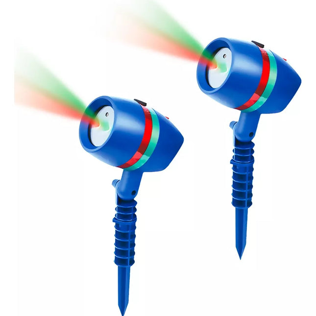 2 Proyector De Luces Móviles Para Decorar Tu Hogar En Navidad Star Shower Motion