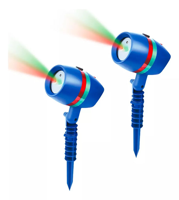 2 Proyector De Luces Móviles Para Decorar Tu Hogar En Navidad Star Shower Motion