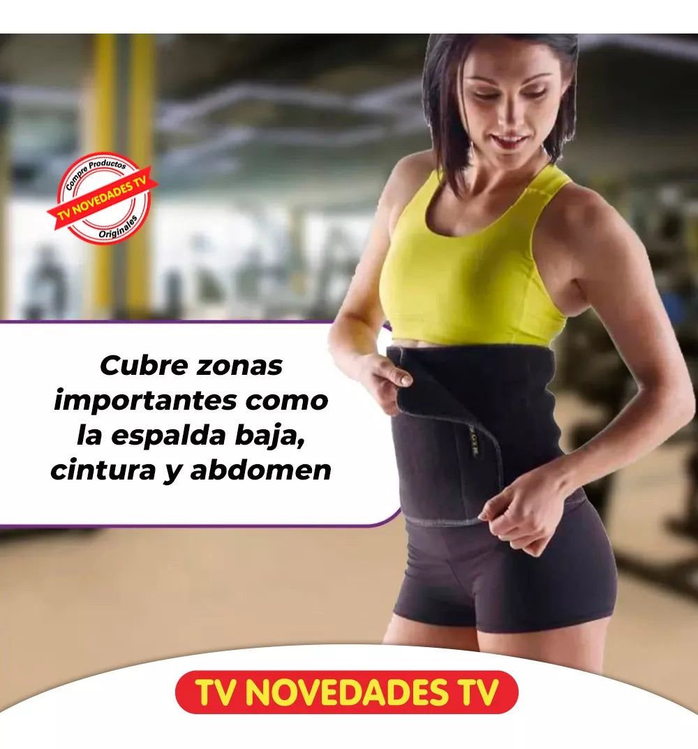 Faja Reductora Cintura Abdomen Original Golds Gym 10 Waist