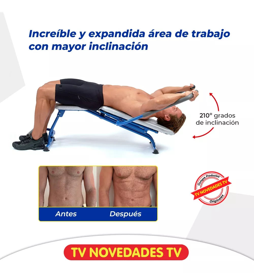 Máquina que Tonifica Todos los Abdominales Ab Prince Pro