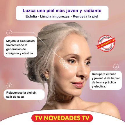 Antiarrugas facial por dermoabrasión y skin care, renueva la piel con Diamant Skin