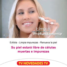Antiarrugas facial por dermoabrasión y skin care, exfolia la piel con Diamond Secret