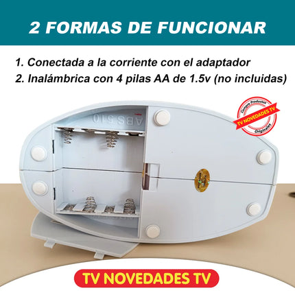 Mini máquina de coser portátil, liviana y con pedal Easy Stitch Deluxe - TV NOVEDADES TV