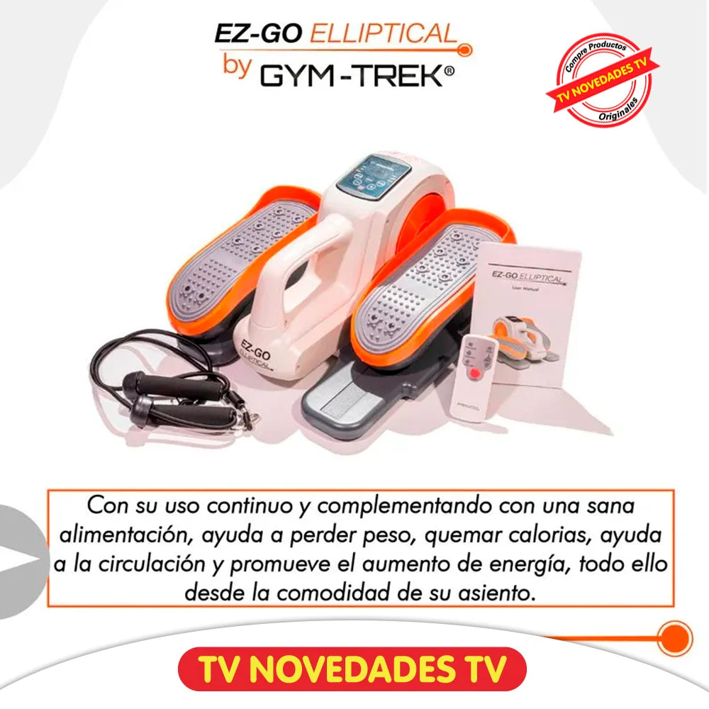 Ejercitador de piernas para adultos mayores EZ GO Elliptical by Gym-Trek