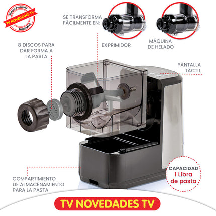 Maquina Multiuso Para Hacer Pastas Jugos Postres Pasta & Beyond