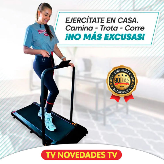 Camina, trota o corre sin salir de casa para mejorar tu salud con Ez Silver Caminadora