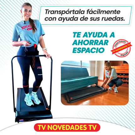 Camina, trota o corre sin salir de casa para mejorar tu salud con Ez Silver Caminadora