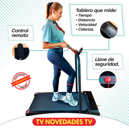 Camina, trota o corre sin salir de casa para mejorar tu salud con Ez Silver Caminadora
