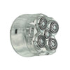 Máquina de afeitar de microprecisión  - EZ Silver Head Shaver TVNOVEDADESTV
