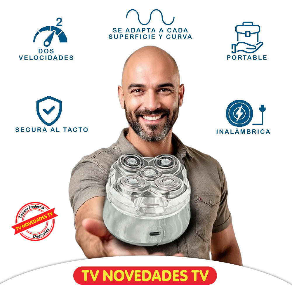 Máquina de afeitar de microprecisión EZ Silver Head Shaver