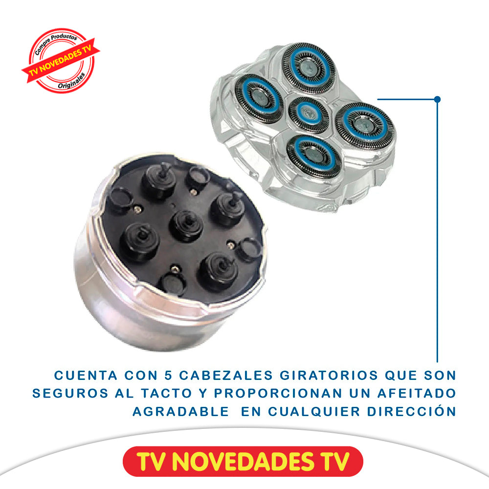 Máquina de afeitar de microprecisión EZ Silver Head Shaver