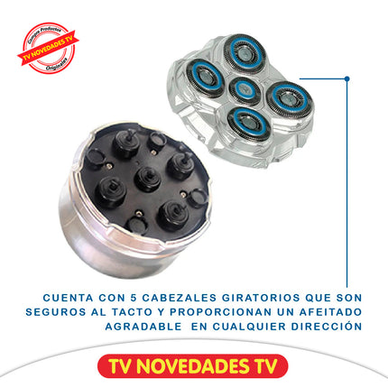 Máquina de afeitar de microprecisión EZ Silver Head Shaver