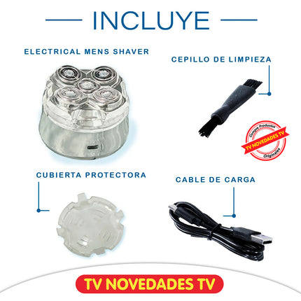 Máquina de afeitar de microprecisión EZ Silver Head Shaver