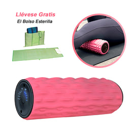 Rodillo Masajeador Inalámbrico con Vibración Ez Silver Roller V